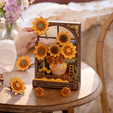 Puzzle 3D - Golden Sunflower | Fleux | 11