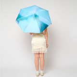 Mini Parapluie Ombrelle Anti-UV - Qasadar Tie & Dye Bleu | Fleux | 7