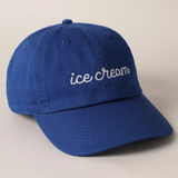 Casquette baseball - Ice Cream Bleu Foncé | Fleux | 6