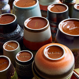 Set of 6 70's Elements ceramic mugs | Fleux | 7