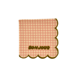 Serviette en coton Vichy - Amour Feston | Fleux | 15