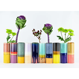 Vase Cylindre - Vert & Bleu | Fleux | 7
