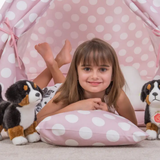 Peluche Chiot Bouvier Bernois debout | Fleux | 5