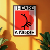 Affiche I Heard a Noise - 50x70 cm | Fleux | 6