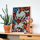 Affiche Enikő Eged - Blue-spotted Magic Horses | Fleux | 8
