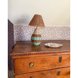 Lampe de Table - Rotin Rayures Brun Tall | Fleux | 7