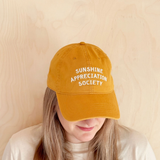 Casquette - Sunshine Appreciation Society Jaune | Fleux | 10
