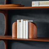 PI Mahogany Bookends | Fleux | 7
