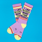 Chaussettes "I Like Books More Than People" | Fleux | 12