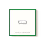 Cadre Bois Chêne - Vert | Fleux | 7