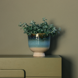 Pot de fleurs retro - Ø 20.5 cm - Lagoon | Fleux | 9