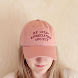 Casquette - Ice Cream Appreciation Society - Rose Poudré | Fleux | 7
