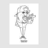 Coloriage - Rap Marseille | Fleux | 9