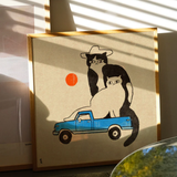 Affiche Enikő Eged - Kitty Truck | Fleux | 6