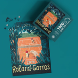 Puzzle Roland-Garros - Pierre SEINTURIER, 2020 - 1000 pièces - 49x68 cm | Fleux | 5