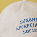 Casquette - Sunshine Appreciation Society - Blanc cassé | Fleux | 11