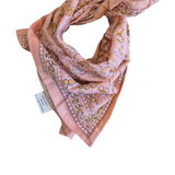 Foulard Kid Cagliari Rose | Fleux | 6