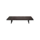 Table basse Grooves - Teck off Noir | Fleux | 26
