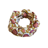 Foulard Delhi Pink Pondichery | Fleux | 3