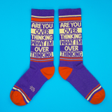 Chaussettes "Are You Overthinking What I'm Overthinking ?" | Fleux | 8