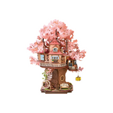 Kit Puzzle DIY Sakura Tree House | Fleux | 7