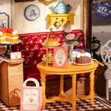 Kit Maison Miniature DIY - Leisure Time Tea Room | Fleux | 11