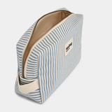 Trousse de toilette - Léon Rayures Fines Bleu | Fleux | 7