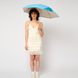 Mini Parapluie Ombrelle Anti-UV - Qasadar Tie & Dye Bleu | Fleux | 9