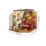 Kit Maison Miniature DIY - Catherine’s Living Room | Fleux | 9