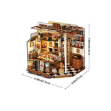 Kit Maison Miniature DIY Henry's Chocolate | Fleux | 10