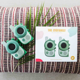 Talkie Walkie Zoo - Duo Dino Vert | Fleux | 8