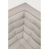 Canapé N701 - 2 Places avec ACC - Beige | Fleux | 11