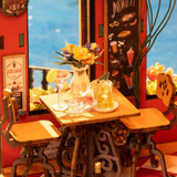 Kit Maison Miniature DIY - Cheers Bar Dining | Fleux | 12