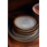 Set de 2 assiettes 70s ceramics - Contrast | Fleux | 9