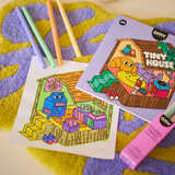 Cahier de coloriage - Cozy Art Tiny House | Fleux | 9