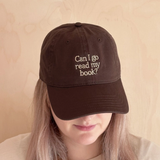 Casquette - Can I Go Read My Book - Marron Foncé | Fleux | 7