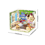 Kit Maison Miniature DIY - Midsummer Dream Yard | Fleux | 12