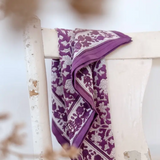 Foulard Delhi Mum Lilas | Fleux | 3