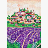 Puzzle La Provence - 500 pièces | Fleux | 10
