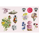 Autocollants - Le Livre de Stickers Vintage | Fleux | 12