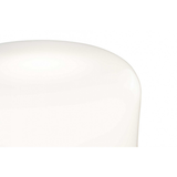 Lampe Livo Metal Chrome & Verre - Blanc | Fleux | 9