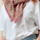 Foulard Laine Cerise 50 cm | Fleux | 3
