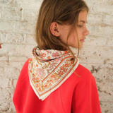Foulard Delhi Kid Brique | Fleux | 7