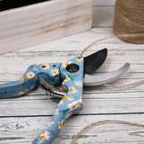 Sécateur avec pochette - Willow and Belle - Daisy Blue | Fleux | 12