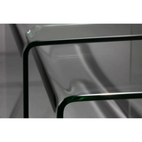 Table d'appoint Vetro Set de 2 - Transparent | Fleux | 15