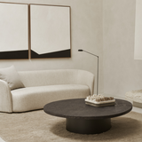Table basse Slice Ovale Ray Whisky | Fleux | 7