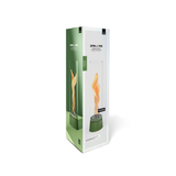 Cheminée / Feu de table Spin Air 900 - Ø 10.6 x 40.5 cm - Émail Vert | Fleux | 11