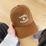 Casquette - Books & Snacks Tan | Fleux | 12
