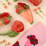 Pince à cheveux - Bouquet de Roses | Fleux | 12