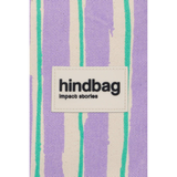 Sac Banane Olivia - Rayures Larges Violet | Fleux | 13